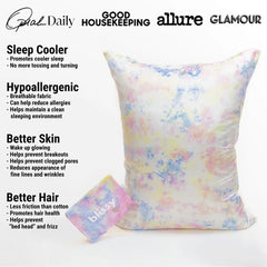 Pillowcase - Yellow Tie-Dye - King
