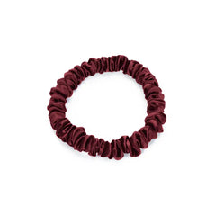 Blissy Skinny Scrunchies - Burgundy