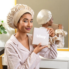 Blissy Halo Bonnet - Champagne
