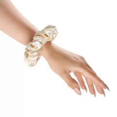 Blissy Scrunchies - Champagne Marble