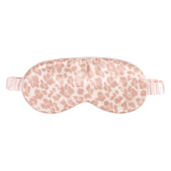 Sleep Mask - Nicole Miller - Mauve Cheetah
