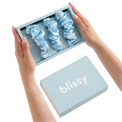 Blissy Scrunchies - Sky Blue