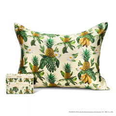 Pillowcase - White Lotus - Pineapple - Standard