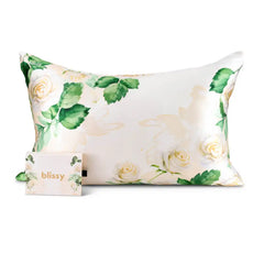 Pillowcase - Zodiac Flower - Cancer White Rose - Queen