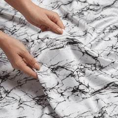 Pillowcase - Light Marble - Queen