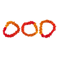 Blissy Skinny Scrunchies - Orange Ombre