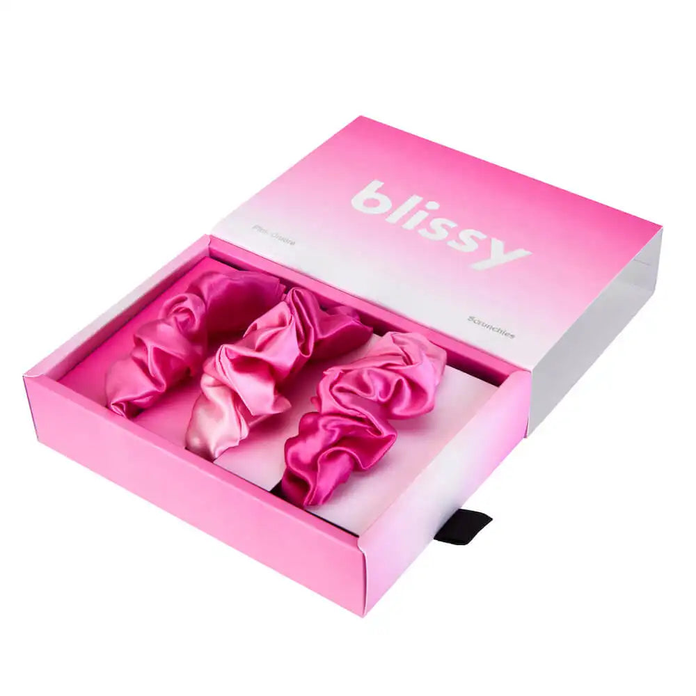 Blissy Scrunchies - Pink Ombre