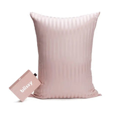 Pillowcase - Pink Striped - Standard