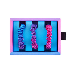 Blissy Skinny Scrunchies - Purple Ombre