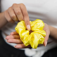 Blissy Scrunchies - Sunshine Yellow