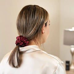 Blissy Scrunchies - Burgundy