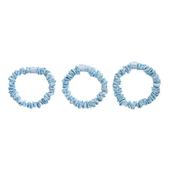 Blissy Skinny Scrunchies - Sky Blue