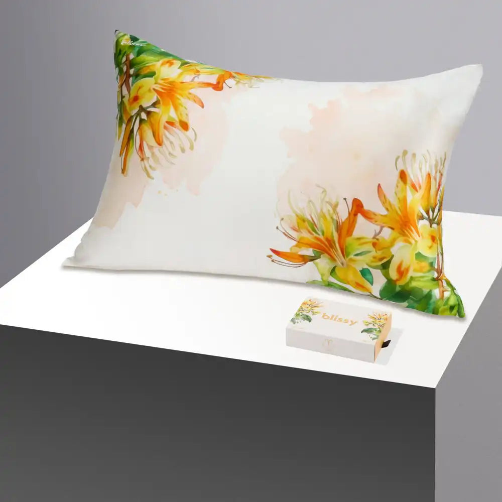 Pillowcase - Zodiac Flower - Aries Honeysuckle - Standard